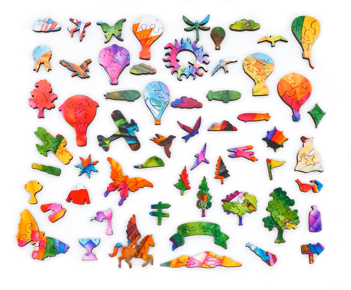  Wooden Jigsaw Puzzle 
