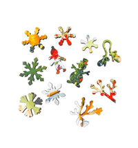 Wait for Me, Mom! (50 Piece Mini Christmas Wooden Jigsaw Puzzle) - Nautilus Puzzles - Wooden Jigsaw Puzzles For Adults