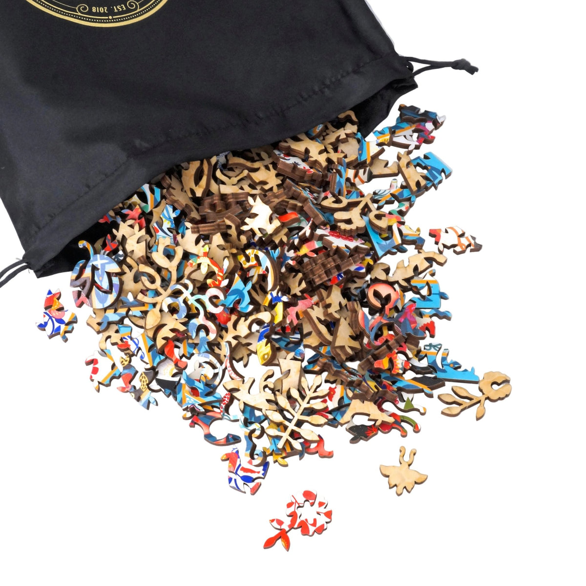 Wall Flowers (548 Piece Wooden Jigsaw Puzzle) - Nautilus Puzzles - Wooden Jigsaw Puzzles For Adults