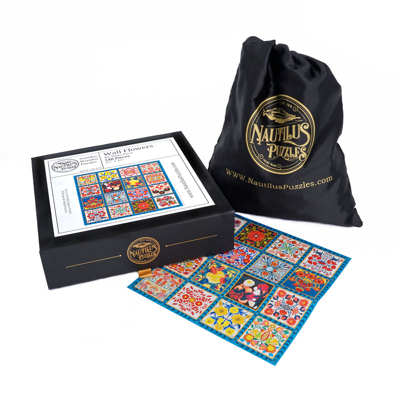 Mosaic wood puzzle