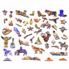 Artifact wooden jigsaw puzzles