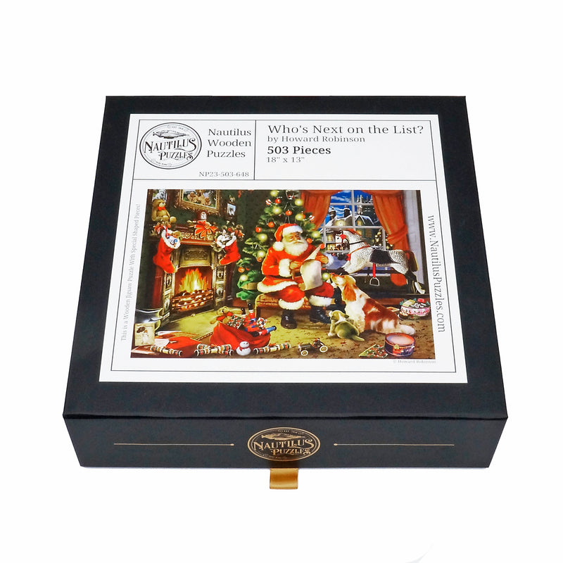 Mosaic wood jigsaw puzzles