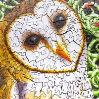 Whooo Loves You? - 224 Piece Owl Puzzle - Nautilus Puzzles - Wooden Jigsaw Puzzles For Adults