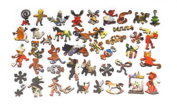 Artifact wood puzzle