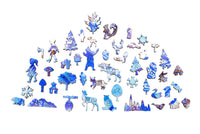 Winter Berries (474 Piece Wooden Jigsaw Puzzle) - Nautilus Puzzles - Wooden Jigsaw Puzzles For Adults