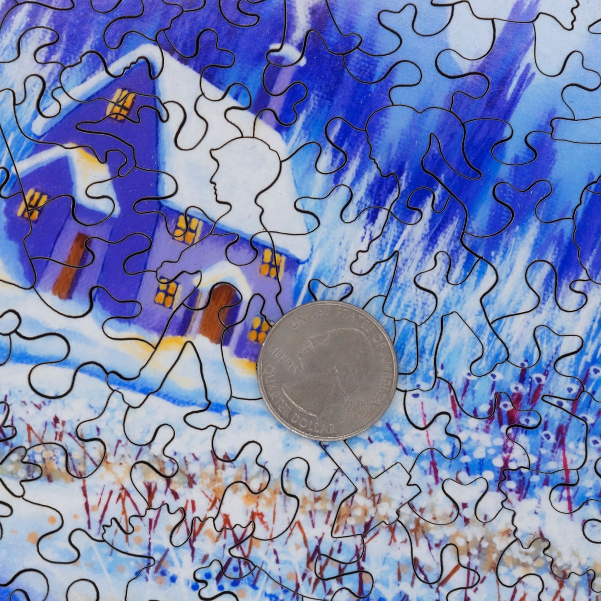 Winter Berries (474 Piece Wooden Jigsaw Puzzle) - Nautilus Puzzles - Wooden Jigsaw Puzzles For Adults