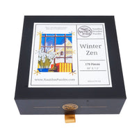 Winter Zen (179 Piece Wooden Jigsaw Puzzle) - Nautilus Puzzles - Wooden Jigsaw Puzzles For Adults