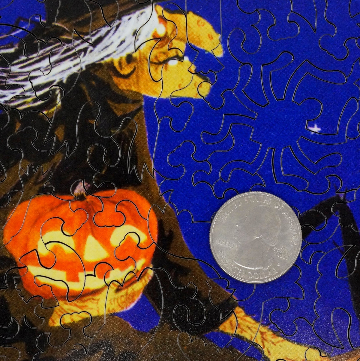 Witch Way Up (363 Piece Halloween Wooden Jigsaw Puzzle) - Nautilus Puzzles - Wooden Jigsaw Puzzles For Adults
