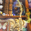 Mosaic wooden jigsaw puzzle