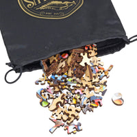 Wooden Heart (150 Piece Shaped Wooden Jigsaw Puzzle) - Nautilus Puzzles - Wooden Jigsaw Puzzles For Adults