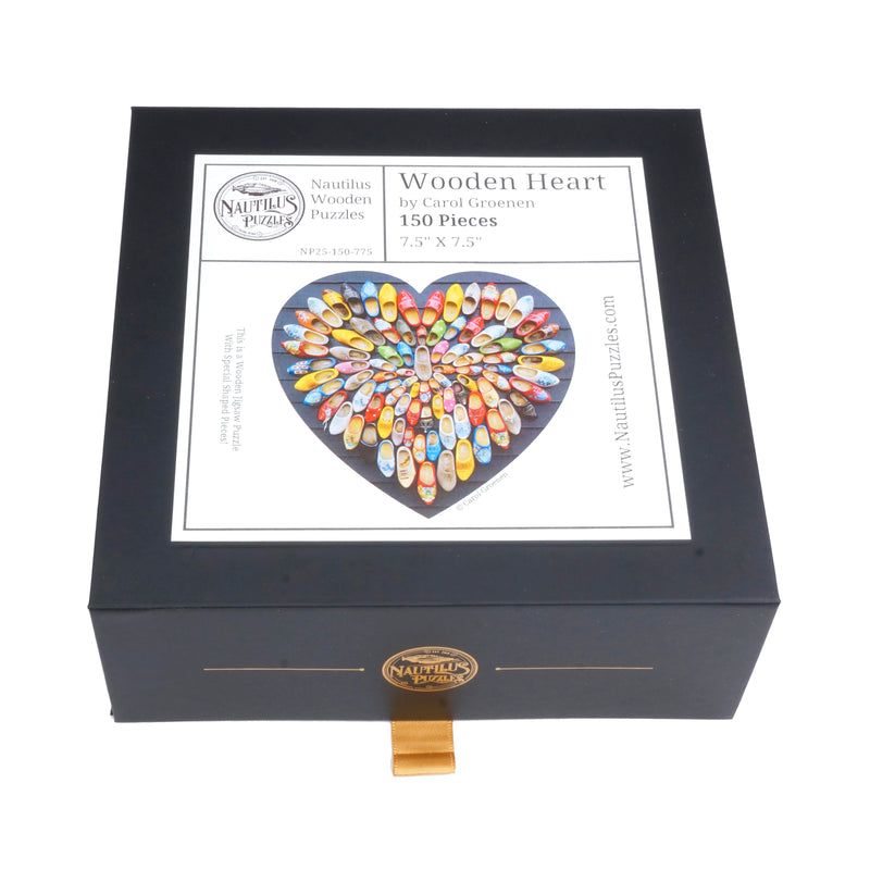 Mosaic wood puzzle