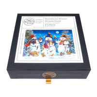 Woodland Winter Wonderland (475 Piece Christmas Wooden Puzzle Jigsaw) - Nautilus Puzzles - Wooden Jigsaw Puzzles For Adults