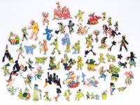 Stave wooden puzzles