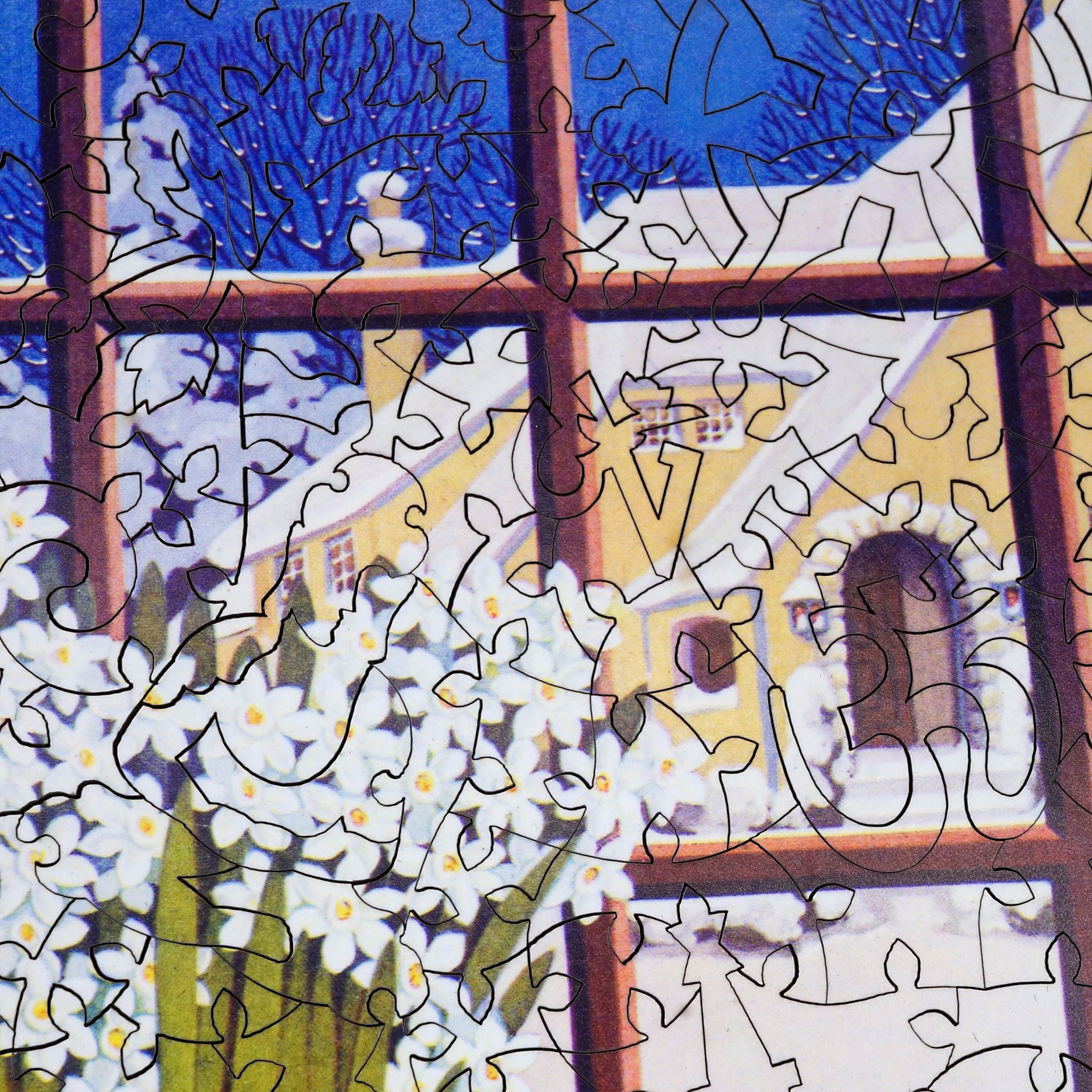 Stave wooden jigsaw puzzle