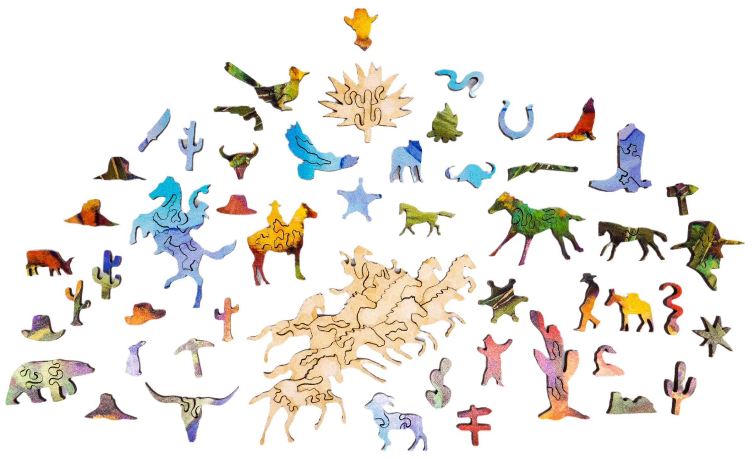 Liberty wooden puzzles
