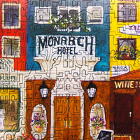 Monarch Hotel, Amsterdam (463 Piece Wooden Jigsaw Puzzle) - Nautilus Puzzles - Wooden Jigsaw Puzzles For Adults