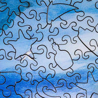 Storm on the Sea of Galilee (600 Piece Wooden Jigsaw Puzzle) - Nautilus Puzzles - Wooden Jigsaw Puzzles For Adults