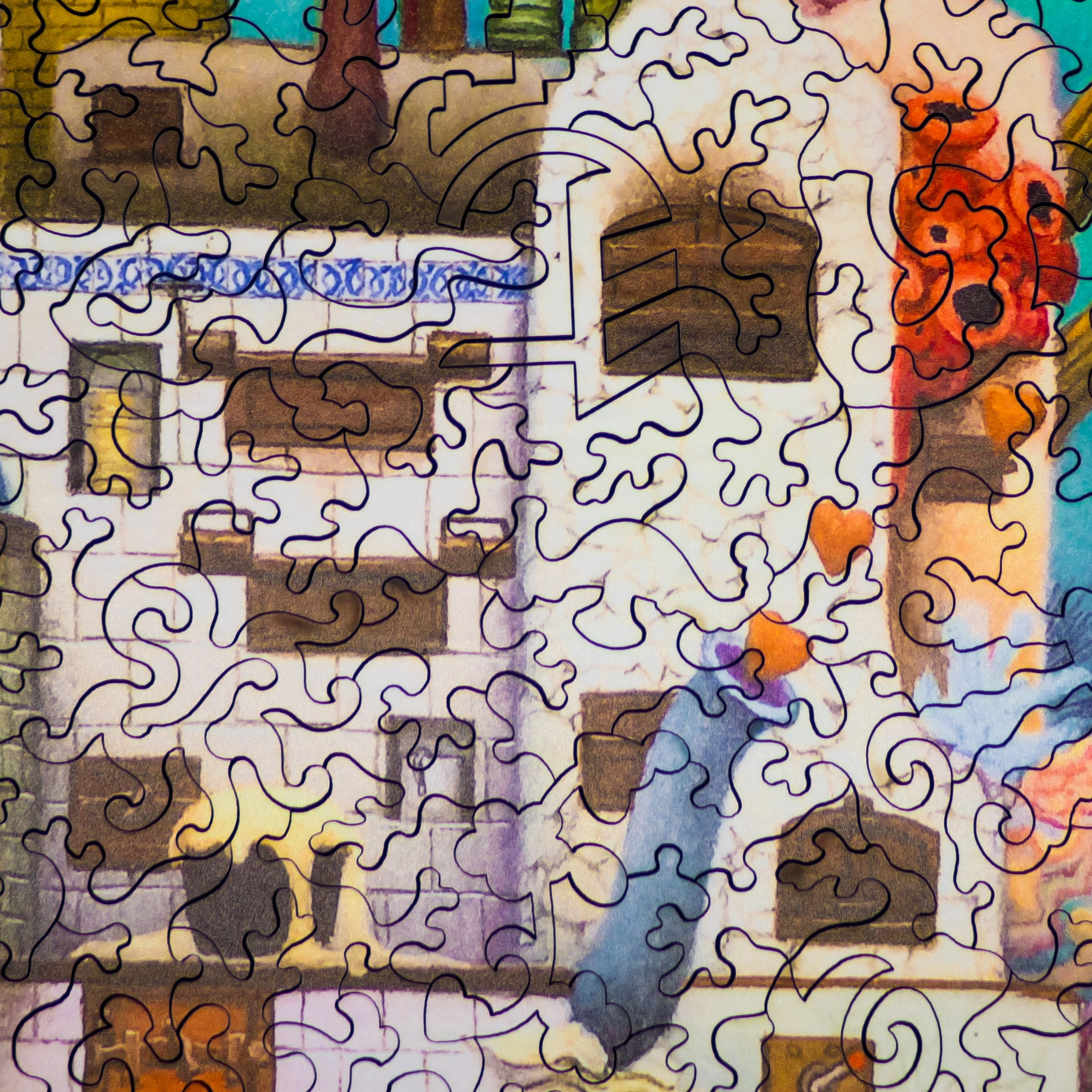 Artifact wooden puzzles