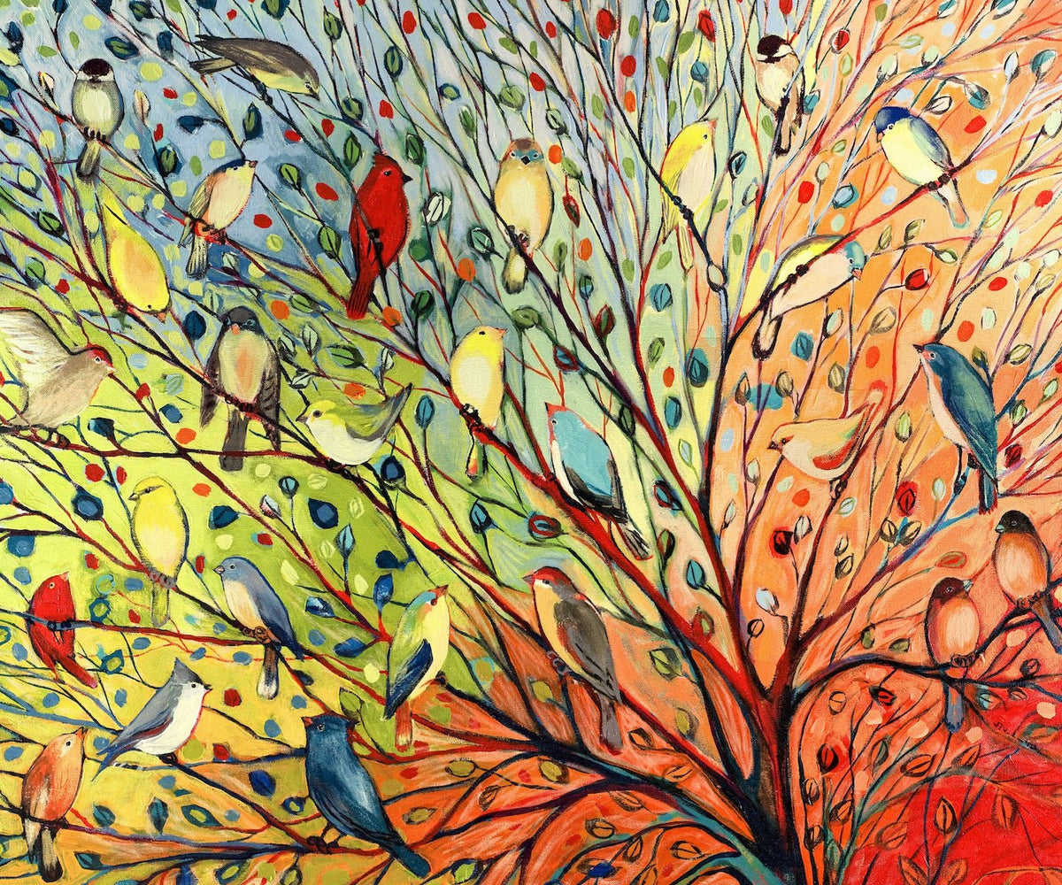 27 Birds (452 Piece Wooden Jigsaw Puzzle) - Nautilus Puzzles - Wooden Jigsaw Puzzles For Adults