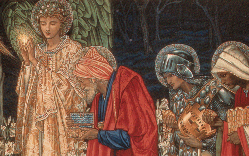 Adoration Of The Magi (253 Pieces) Wooden Christmas Jigsaw Puzzle - Nautilus Puzzles - Wooden Jigsaw Puzzles For Adults