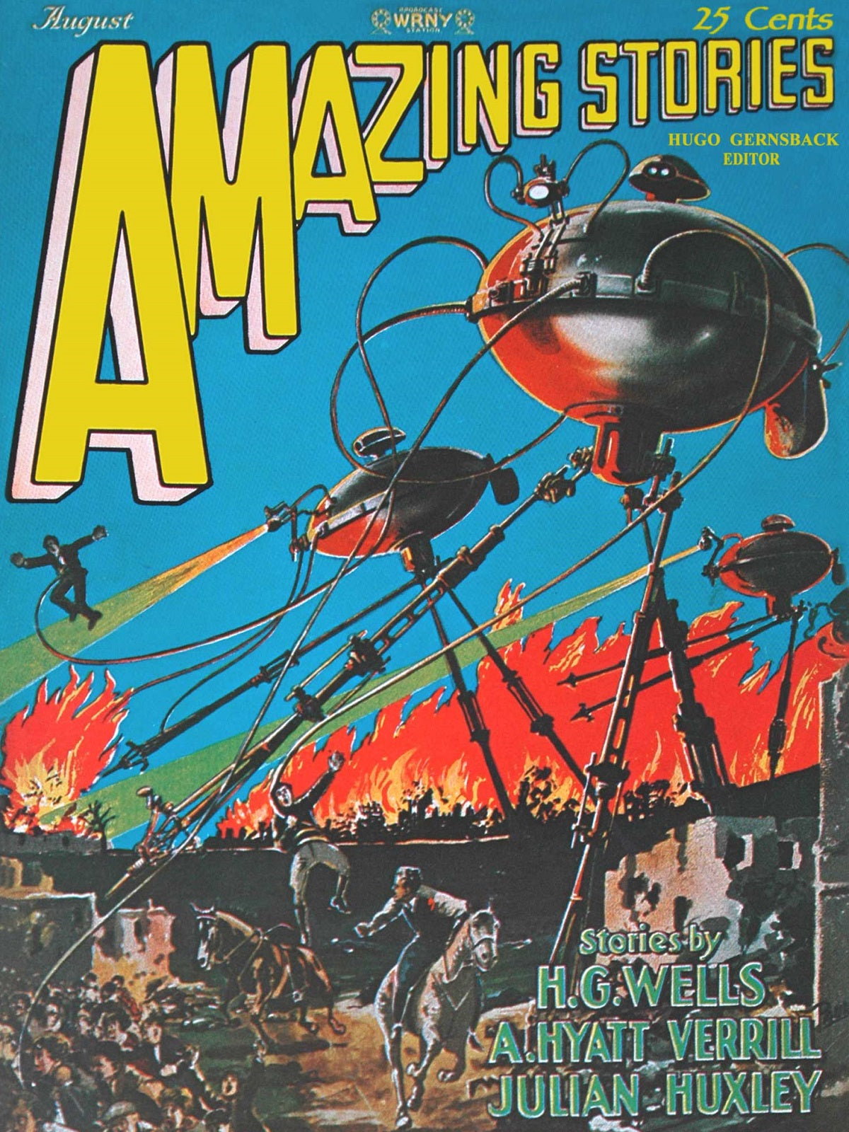 Amazing Stories: War of the Worlds (108 Piece Wooden Jigsaw Puzzle) - Nautilus Puzzles - Wooden Jigsaw Puzzles For Adults