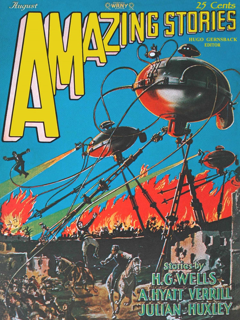 Amazing Stories: War of the Worlds (108 Piece Wooden Jigsaw Puzzle) - Nautilus Puzzles - Wooden Jigsaw Puzzles For Adults