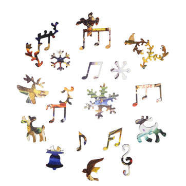 Victorian Carolers (242 Piece Christmas Wooden Jigsaw Puzzle) - Nautilus Puzzles - Wooden Jigsaw Puzzles For Adults