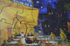 Cafe Terrace At Night, Detail by Vincent Van Gogh (50 Pieces) Mini Wooden Puzzle) - Nautilus Puzzles - Wooden Jigsaw Puzzles For Adults