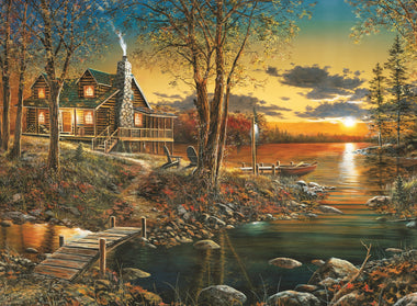 Comforts of Home (385 Piece Wooden Jigsaw Puzzle) - Nautilus Puzzles - Wooden Jigsaw Puzzles For Adults