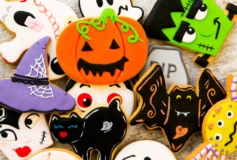 Creepy Cookies (50 Pieces) Mini Halloween Wooden Jigsaw Puzzle - Nautilus Puzzles - Wooden Jigsaw Puzzles For Adults