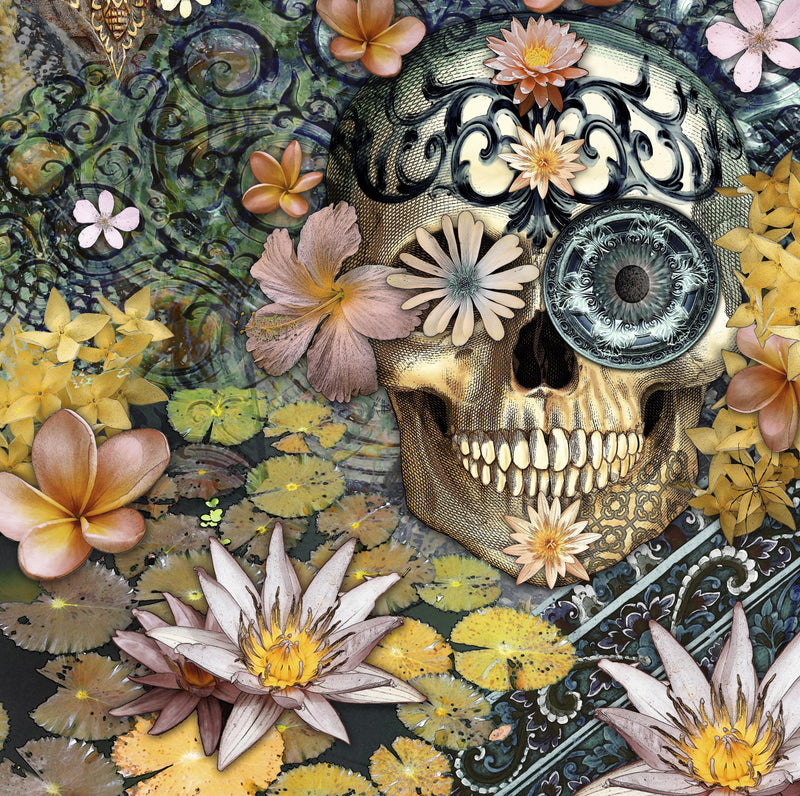 Day of the Dead - 256 Piece Wooden Jigsaw Puzzle - Nautilus Puzzles - Wooden Jigsaw Puzzles For Adults