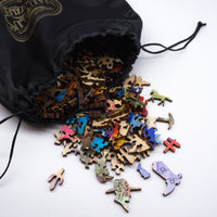 Artifact wooden puzzles