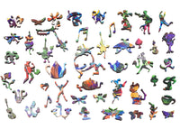 Liberty wooden puzzles