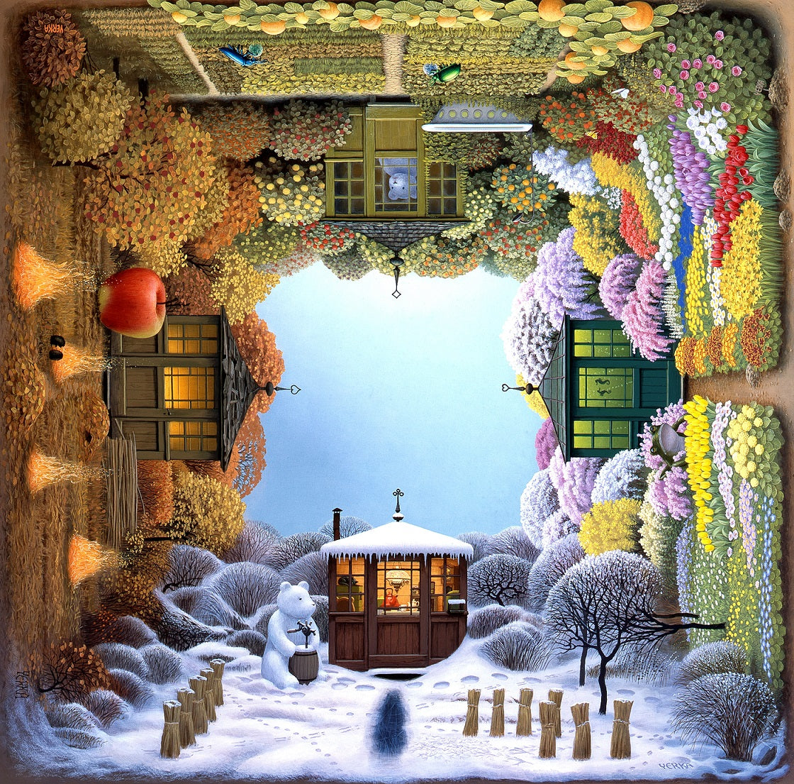 Four Seasons (301 Piece Wooden Jigsaw Puzzle) | Nautilus Puzzles