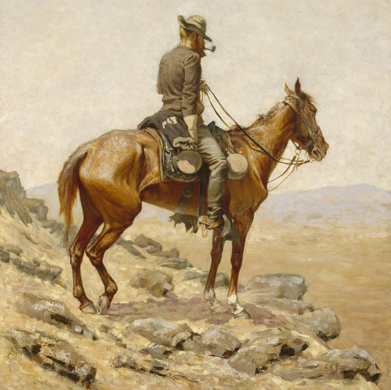 The Lookout (181 Pieces) by Frederic Remington, Wooden Jigsaw Puzzle - Nautilus Puzzles - Wooden Jigsaw Puzzles For Adults