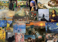 Great Paintings (366 Piece Wooden Jigsaw Puzzle) - Nautilus Puzzles - Wooden Jigsaw Puzzles For Adults