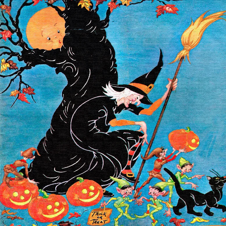 Happy Halloween (50 Pieces) Mini Halloween Wooden Jigsaw Puzzle - Nautilus Puzzles - Wooden Jigsaw Puzzles For Adults