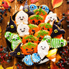 Halloween Cookies (47 Piece Mini Halloween Wooden Jigsaw Puzzle) - Nautilus Puzzles - Wooden Jigsaw Puzzles For Adults