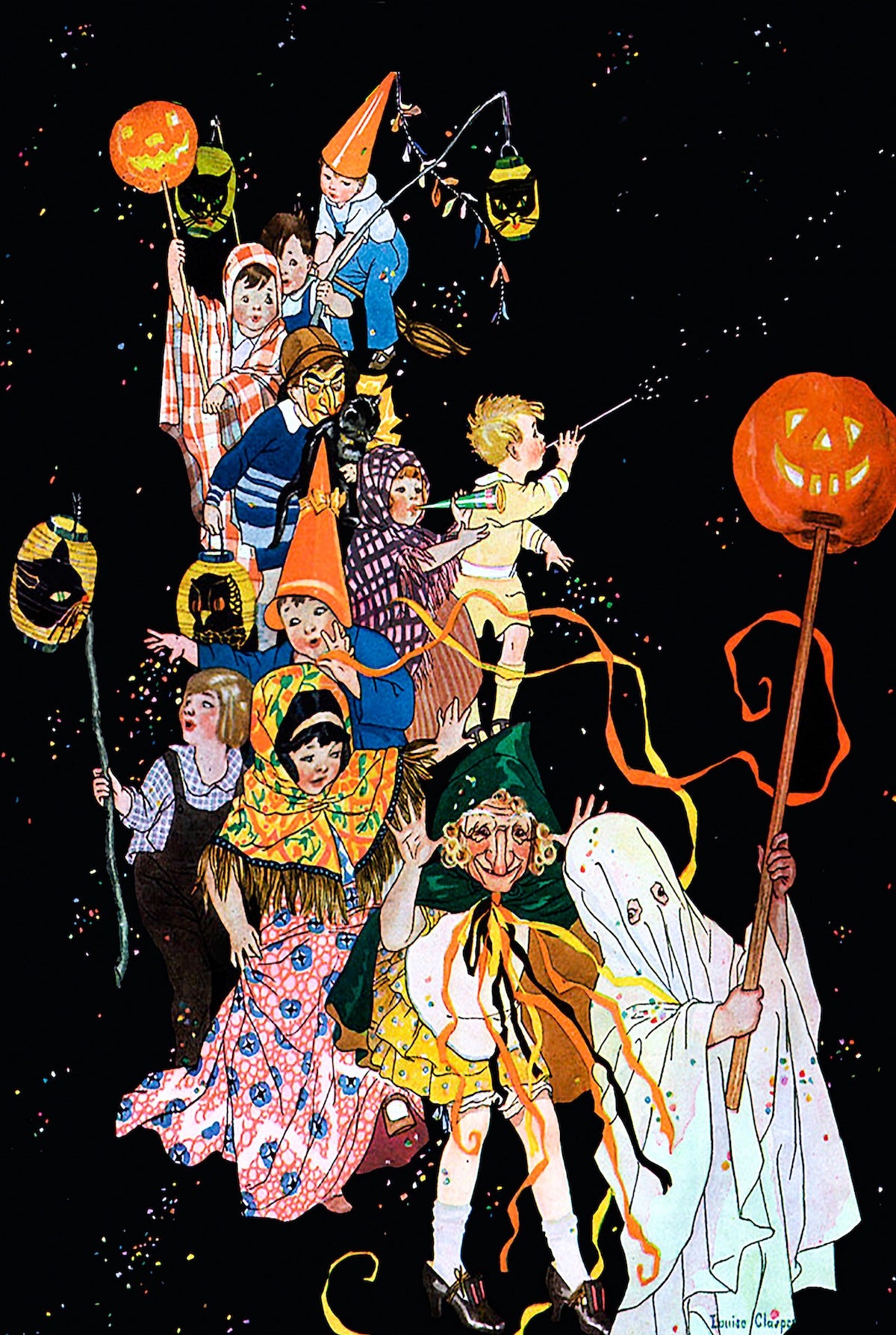 Halloween Parade (50 Pieces) Mini Wooden Jigsaw Puzzle - Nautilus Puzzles - Wooden Jigsaw Puzzles For Adults