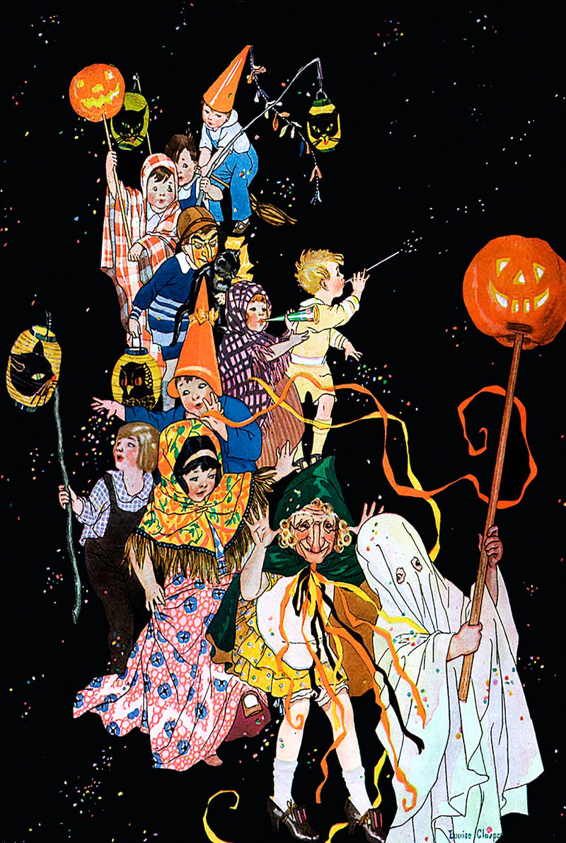 Halloween Parade (50 Pieces) Mini Wooden Jigsaw Puzzle - Nautilus Puzzles - Wooden Jigsaw Puzzles For Adults