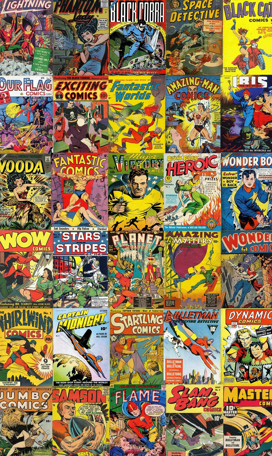 Hey Kids, Comics! (472 Piece Wooden Jigsaw Puzzle) - Nautilus Puzzles - Wooden Jigsaw Puzzles For Adults