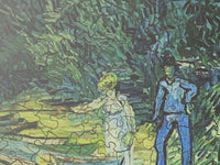 Rowing Boats on the Banks of the Oise by Vincent Van Gogh (434 Piece Wooden Jigsaw Puzzle) - Nautilus Puzzles - Wooden Jigsaw Puzzles For Adults