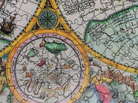 World Map, 1594 (555 Piece Wooden Jigsaw Puzzle) - Nautilus Puzzles - Wooden Jigsaw Puzzles For Adults