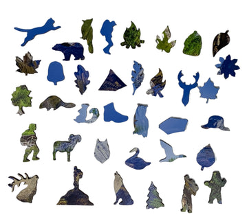 Yosemite Valley in Summer - 245 Piece Wooden Jigsaw Puzzle - Nautilus Puzzles - Wooden Jigsaw Puzzles For Adults