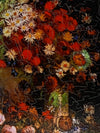 Vase with Poppies, Cornflowers, Peonies and Chrysanthemums by Van Gogh (120 Piece Wooden Jigsaw Puzzle) - Nautilus Puzzles - Wooden Jigsaw Puzzles For Adults