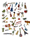 Woman with a Guitar, 1897 by Pierre-Auguste Renoir (349 Piece Wooden Jigsaw Puzzle) - Nautilus Puzzles - Wooden Jigsaw Puzzles For Adults