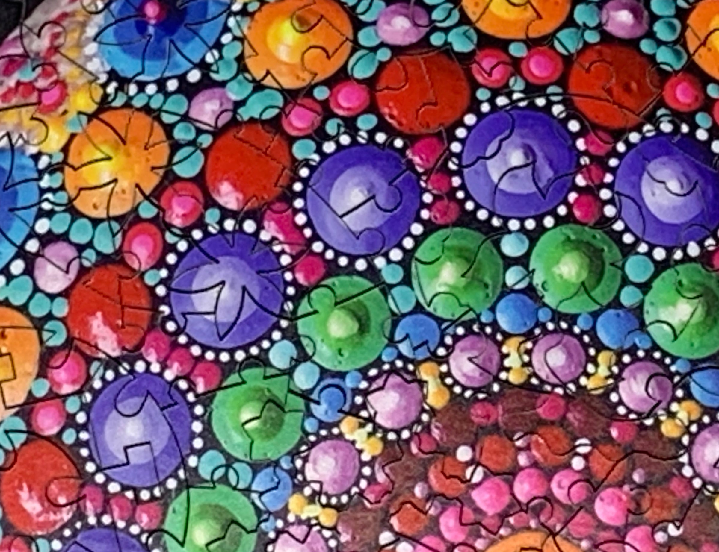 Mandala Stones (432 Piece Wooden Jigsaw Puzzle) - Nautilus Puzzles - Wooden Jigsaw Puzzles For Adults