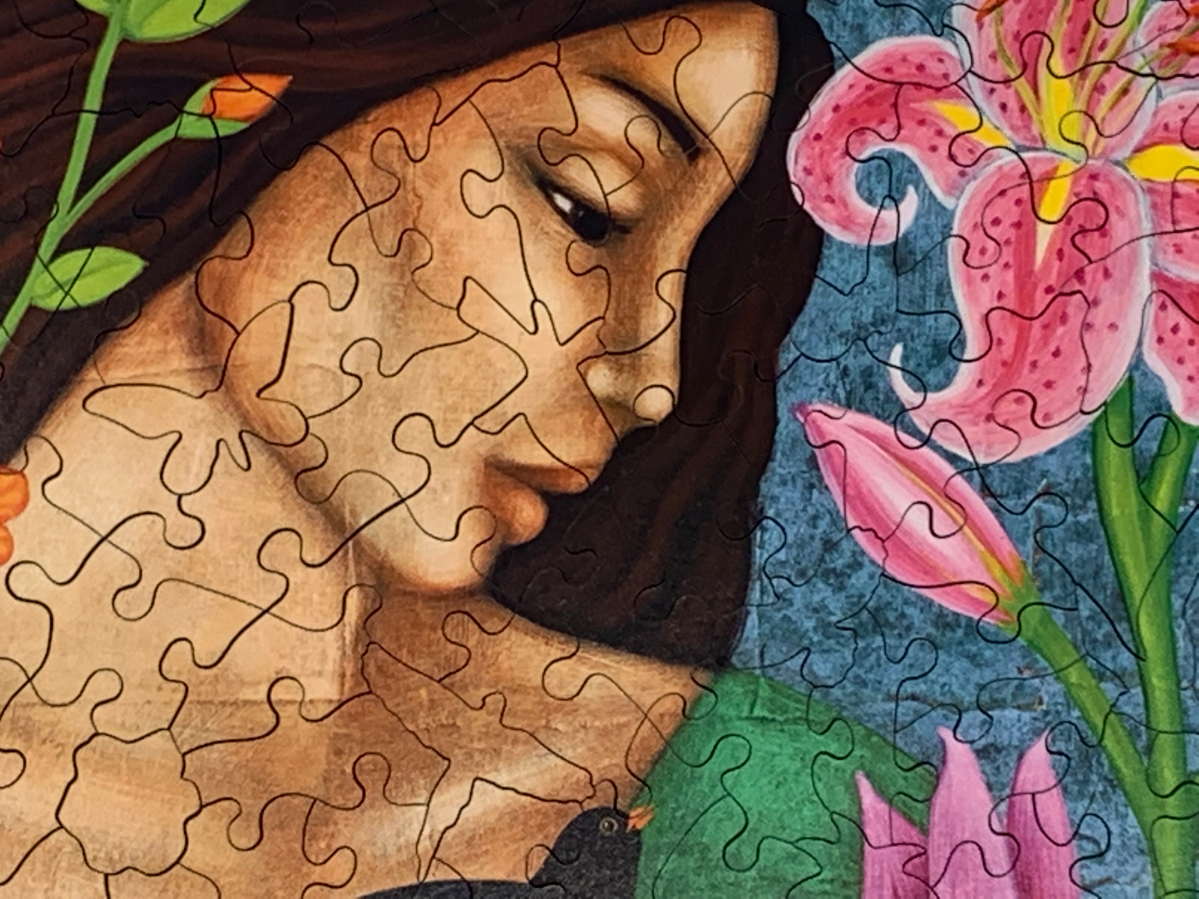 Mother Earth - 222 Piece Wooden Jigsaw Puzzle - Nautilus Puzzles - Wooden Jigsaw Puzzles For Adults