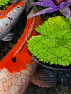 Koi Pond by Howard Robinson (400 Piece Wooden Jigsaw Puzzle) - Nautilus Puzzles - Wooden Jigsaw Puzzles For Adults