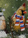 Wrapped Up for Winter (358 Piece Winter Wooden Jigsaw Puzzle) - Nautilus Puzzles - Wooden Jigsaw Puzzles For Adults
